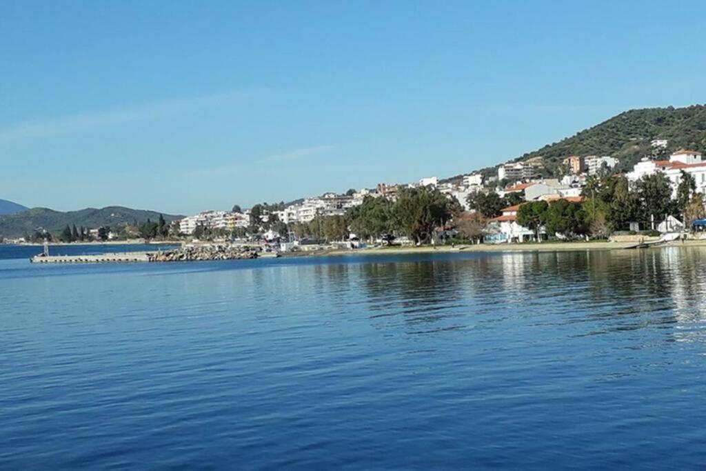 Amazing Sea View-Neos Pyrgos Beach -Evoia Greece Неос-Пірґос Екстер'єр фото